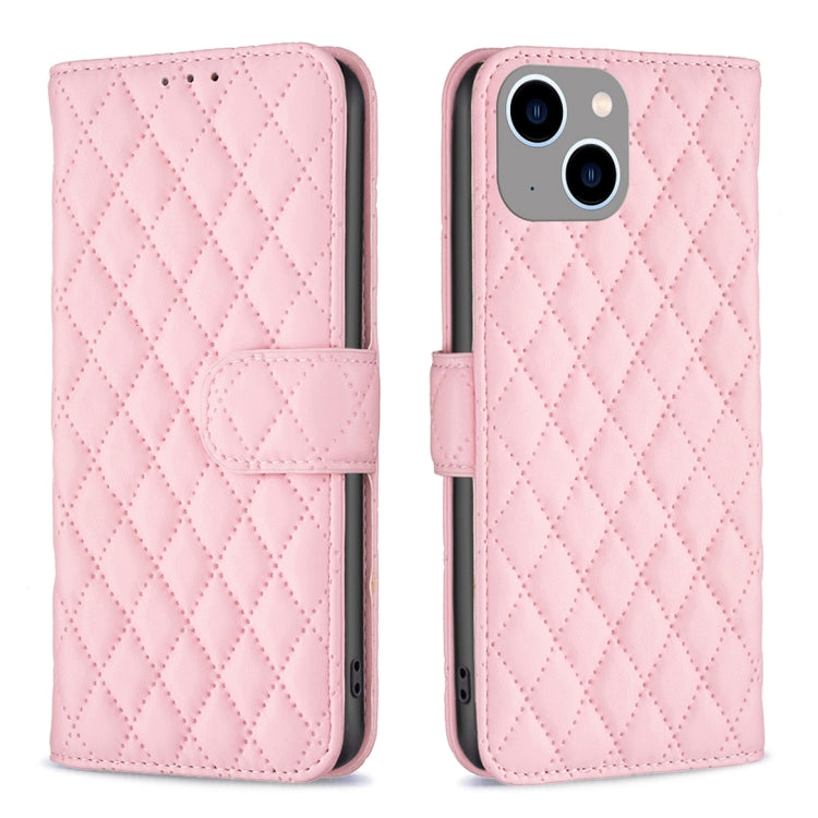 Diamond Lattice Wallet Flip Leather Phone Case, For iPhone 16, For iPhone 15 Pro Max, For iPhone 15 Pro, For iPhone 15 Plus