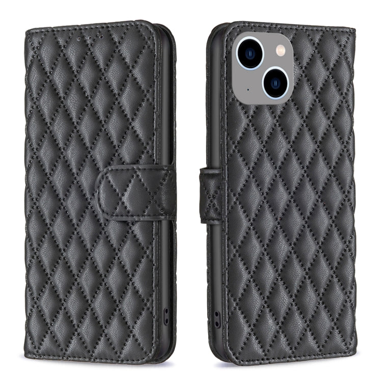 Diamond Lattice Wallet Flip Leather Phone Case, For iPhone 16, For iPhone 15 Pro Max, For iPhone 15 Pro, For iPhone 15 Plus