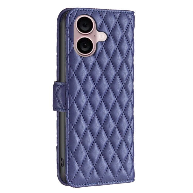 Diamond Lattice Wallet Flip Leather Phone Case, For iPhone 16, For iPhone 15 Pro Max, For iPhone 15 Pro, For iPhone 15 Plus