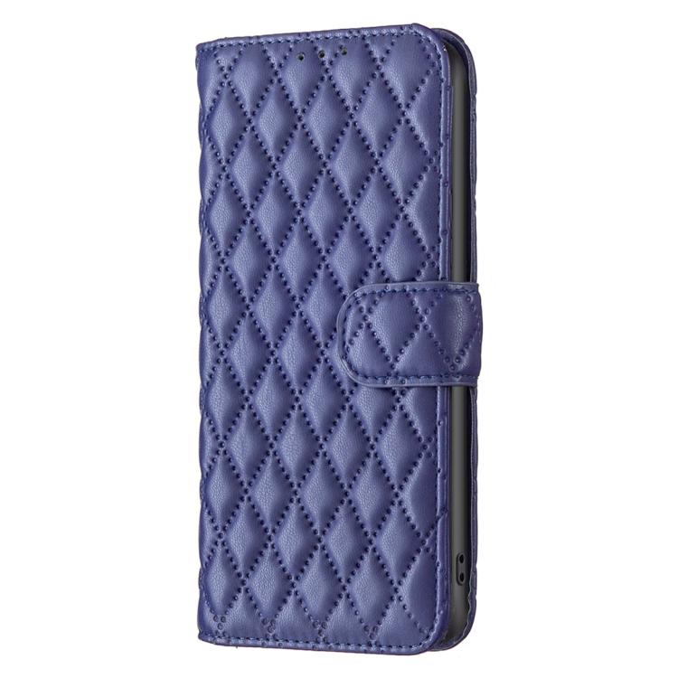 Diamond Lattice Wallet Flip Leather Phone Case, For iPhone Air, For iPhone 16 Pro Max, For iPhone 16 Pro, For iPhone 16 Plus
