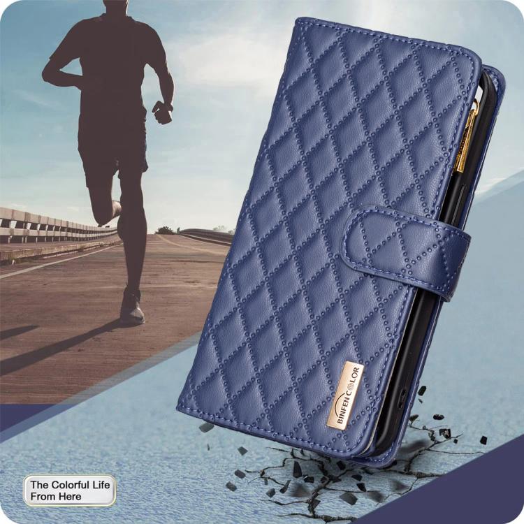Diamond Lattice Zipper Wallet Leather Flip Phone Case, For iPhone 17 Pro Max, For iPhone 17 Pro, For iPhone 17, For iPhone Air
