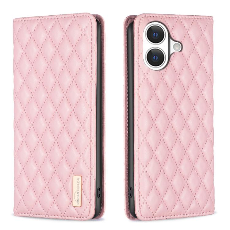 Diamond Lattice Magnetic Leather Flip Phone Case, For iPhone 18 Pro/17 Pro, For iPhone 18 Pro Max/17 Pro Max, For iPhone 17, For iPhone 17 Air