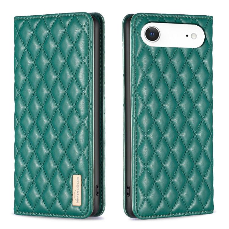 Diamond Lattice Magnetic Leather Flip Phone Case, For iPhone 18 Pro/17 Pro, For iPhone 18 Pro Max/17 Pro Max, For iPhone 17, For iPhone 17 Air