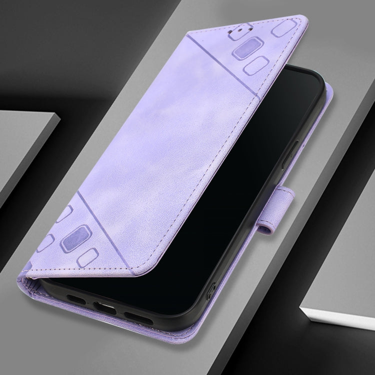 Skin-feel Embossed Leather Phone Case, For iPhone SE 2024, For iPhone 16 Pro Max, For iPhone 16 Pro, For iPhone 16 Plus