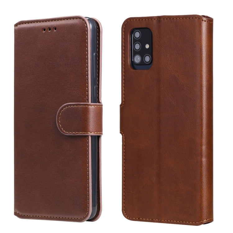 Classic Calf Texture PU + TPU Horizontal Flip Leather Case, with Holder & Card Slots & Wallet, For Motorola Moto E6s, For Motorola Moto G8 Power Lite, For Samsung Galaxy A31, For Samsung Galaxy A51 5G