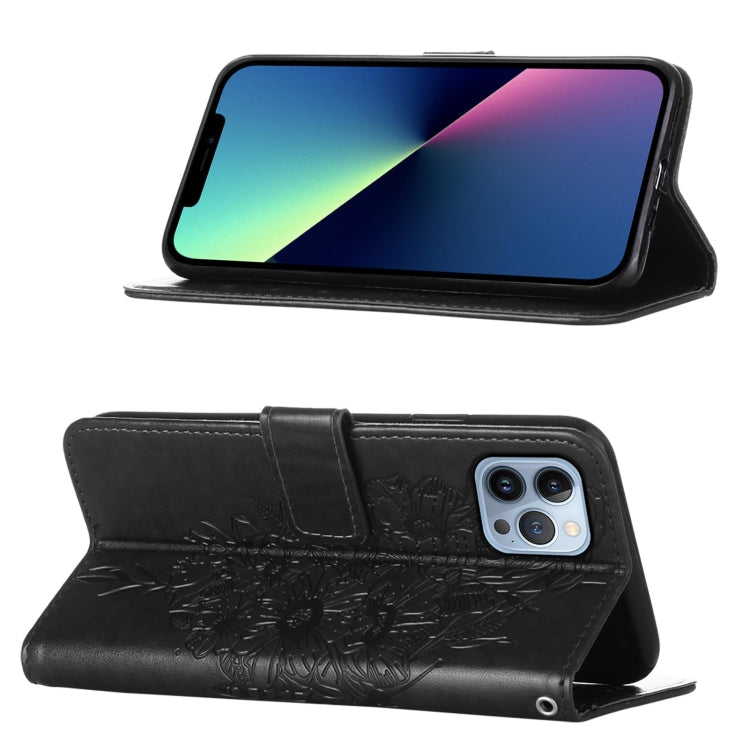 Embossed Butterfly Leather Phone Case, For iPhone 15 Pro Max, For iPhone 15 Pro, For iPhone 15 Plus