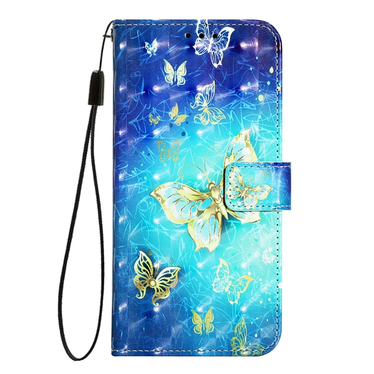 3D Painting Horizontal Flip Leather Phone Case, For iPhone 17e / 16e, For iPhone 17 Pro Max, For iPhone 17 Pro