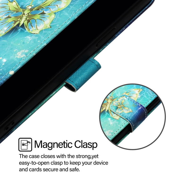 3D Painting Horizontal Flip Leather Phone Case, For iPhone 17e / 16e, For iPhone 17 Pro Max, For iPhone 17 Pro