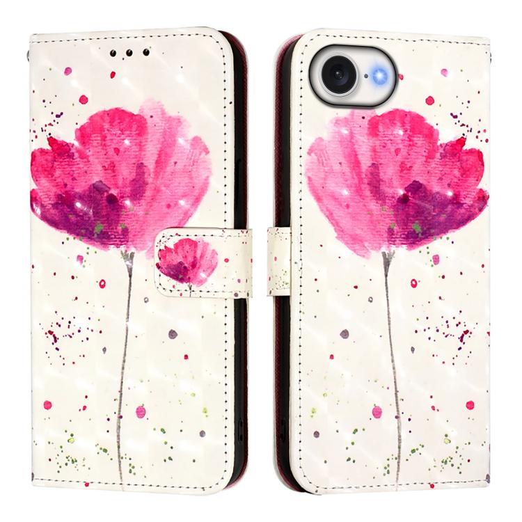 3D Painting Horizontal Flip Leather Phone Case, For iPhone 17e / 16e, For iPhone 17 Pro Max, For iPhone 17 Pro