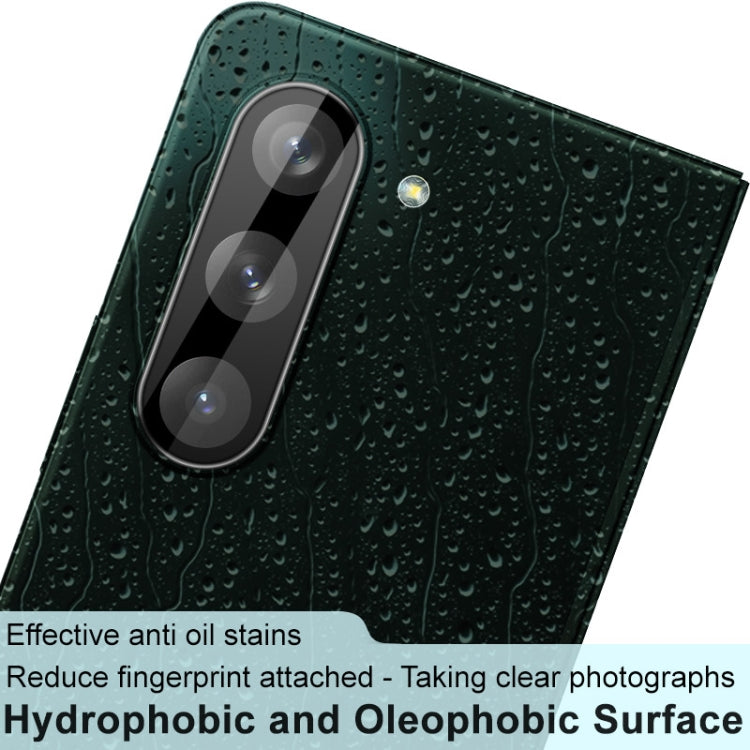 imak High Definition Integrated Glass Lens Film Black Version, For Samsung Galaxy Z Fold5 5G, For Samsung Galaxy Z Flip5 5G