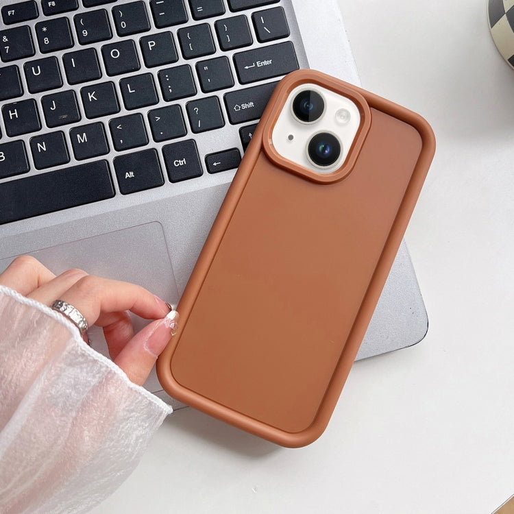 Shockproof Frame Frosted TPU Phone Case, For iPhone 14 Plus, For iPhone 14, For iPhone 14 Pro, For iPhone 14 Pro Max