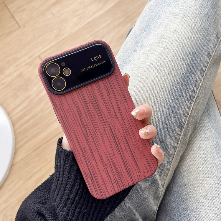 Wood Grain TPU Phone Case with Lens Film, For iPhone 12 Pro Max, For iPhone 12 Pro, For iPhone 11 Pro Max, For iPhone 11