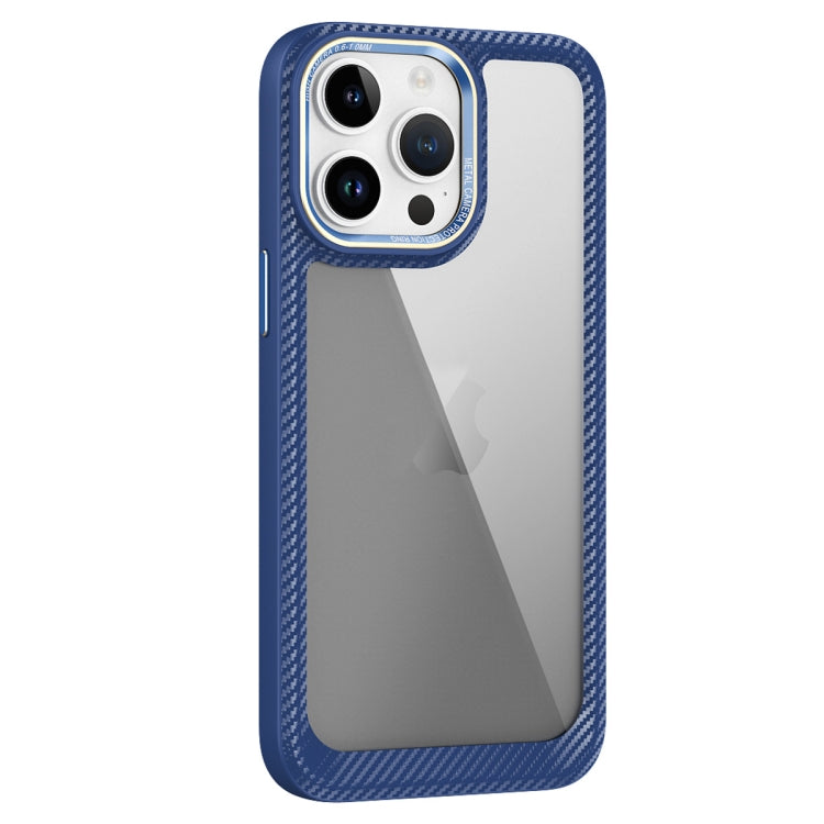 Carbon Fiber Transparent Back Panel Phone Case, For iPhone 13, For iPhone 12, For iPhone 12 Pro Max, For iPhone 12 Pro