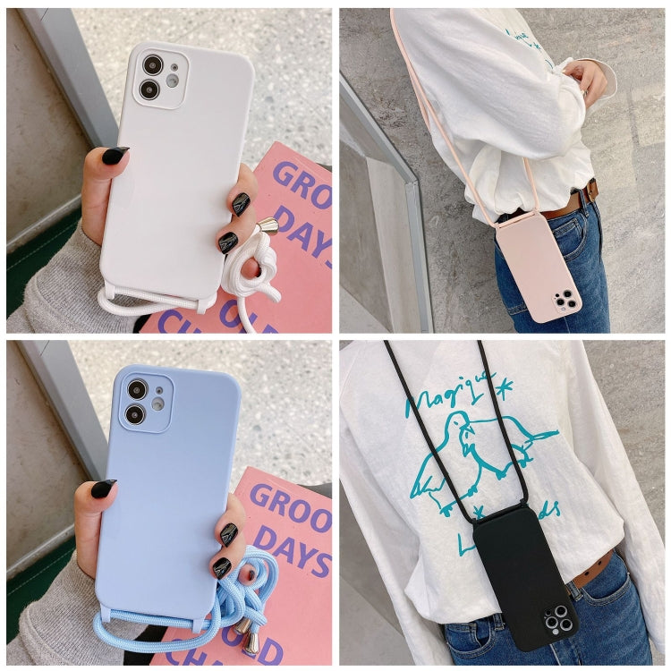 Crossbody Lanyard Liquid Silicone Case, For iPhone 17 Pro Max, For iPhone 17 Pro