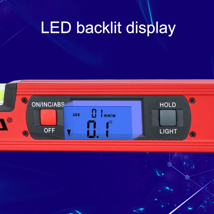 GVDA GD-H400M Digital Level 360 Measure Protractor Level Ruler