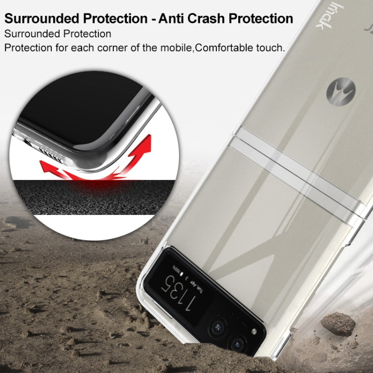 IMAK Wing II Wear-resisting Crystal Protective Case, For Motorola Moto razr 40, For Motorola Moto razr 40 Ultra