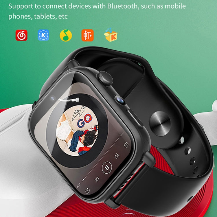 UNIWA X1S 1.9 inch IP67 Waterproof 4G Android 8.1 Dual Cameras Smart Watch Support Temperature Measurement, 2G+16G, 1G+8G