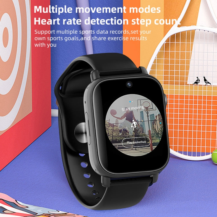 UNIWA X1S 1.9 inch IP67 Waterproof 4G Android 8.1 Dual Cameras Smart Watch Support Temperature Measurement, 2G+16G, 1G+8G