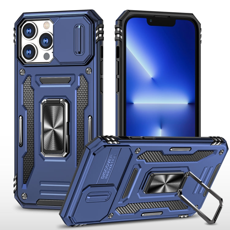 Armor PC + TPU Camera Shield Phone Case, For iPhone 15 Pro Max, For iPhone 15 Pro, For iPhone 15 Plus