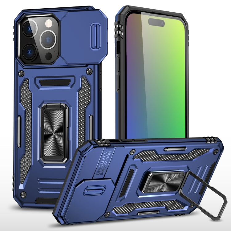 Armor PC + TPU Camera Shield Phone Case, For iPhone 17, For iPhone Air, For iPhone 16 Pro Max