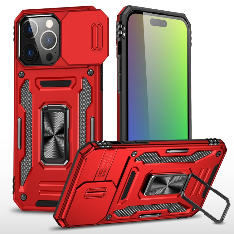 Armor PC + TPU Camera Shield Phone Case, For iPhone 17, For iPhone Air, For iPhone 16 Pro Max