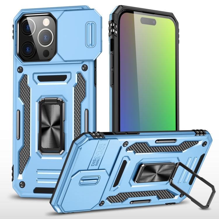 Armor PC + TPU Camera Shield Phone Case, For iPhone 17, For iPhone Air, For iPhone 16 Pro Max