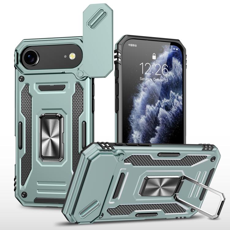 Armor PC + TPU Camera Shield Phone Case, For iPhone 17, For iPhone Air, For iPhone 16 Pro Max