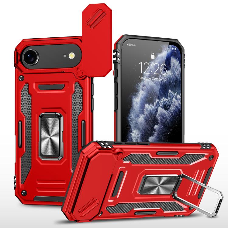Armor PC + TPU Camera Shield Phone Case, For iPhone 17, For iPhone Air, For iPhone 16 Pro Max