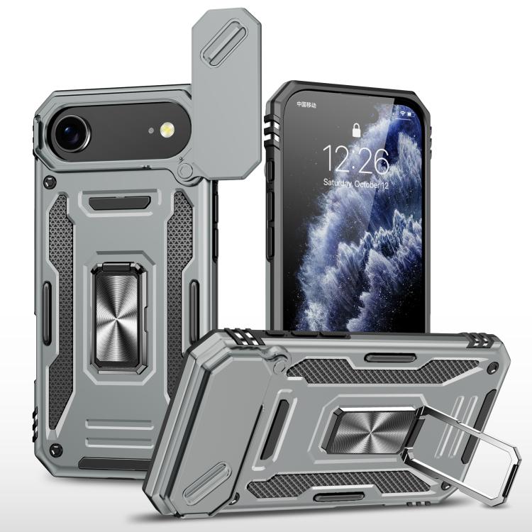 Armor PC + TPU Camera Shield Phone Case, For iPhone 17, For iPhone Air, For iPhone 16 Pro Max