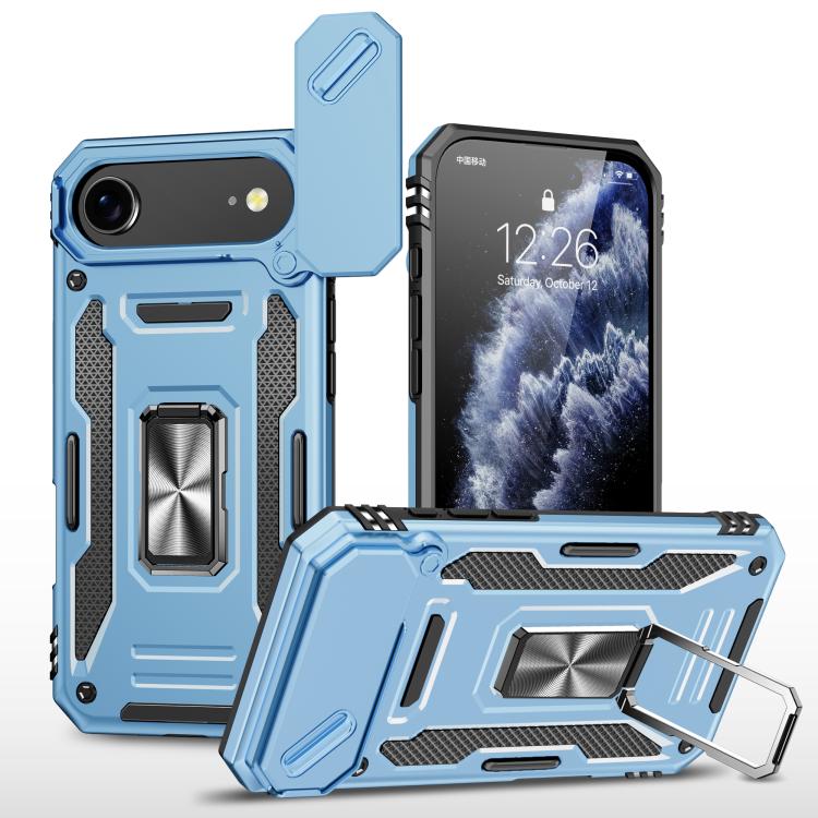 Armor PC + TPU Camera Shield Phone Case, For iPhone 17, For iPhone Air, For iPhone 16 Pro Max