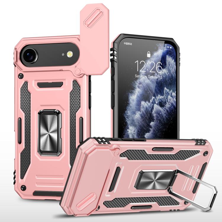Armor PC + TPU Camera Shield Phone Case, For iPhone 17, For iPhone Air, For iPhone 16 Pro Max