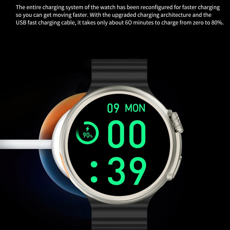 Z13 Ultra 1.52 inch Round Screen HD Smart Watch Supports Heart Rate/Blood Oxygen Monitoring