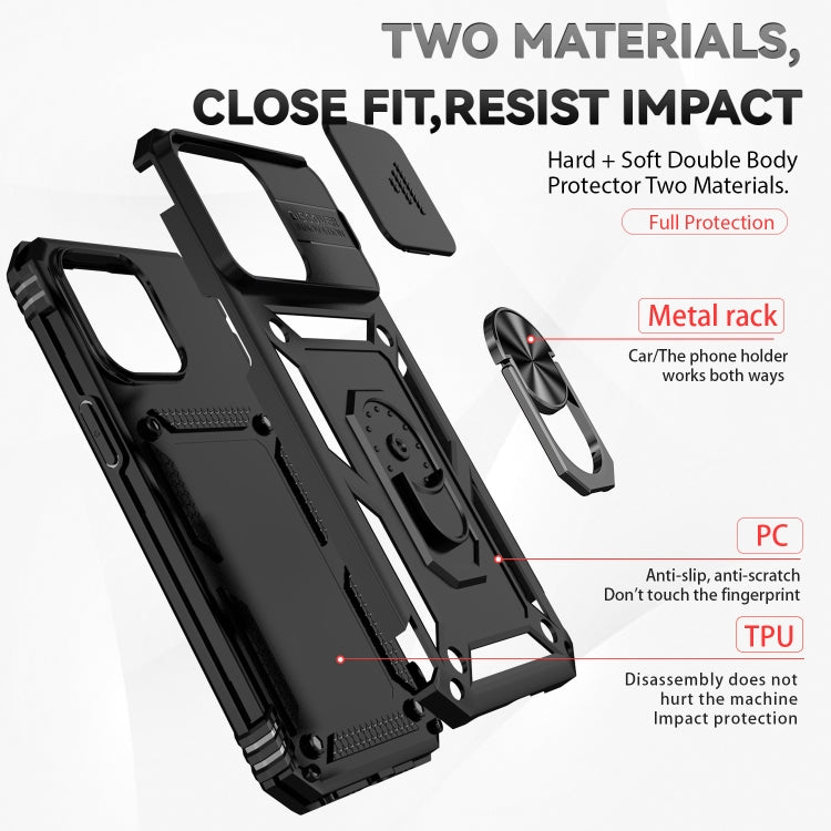 Sliding Camshield Holder Phone Case, For iPhone 15 Pro Max, For iPhone 15 Pro, For iPhone 15 Plus