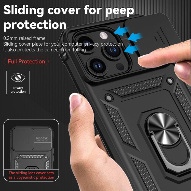 Sliding Camshield Holder Phone Case, For iPhone 15 Pro Max, For iPhone 15 Pro, For iPhone 15 Plus
