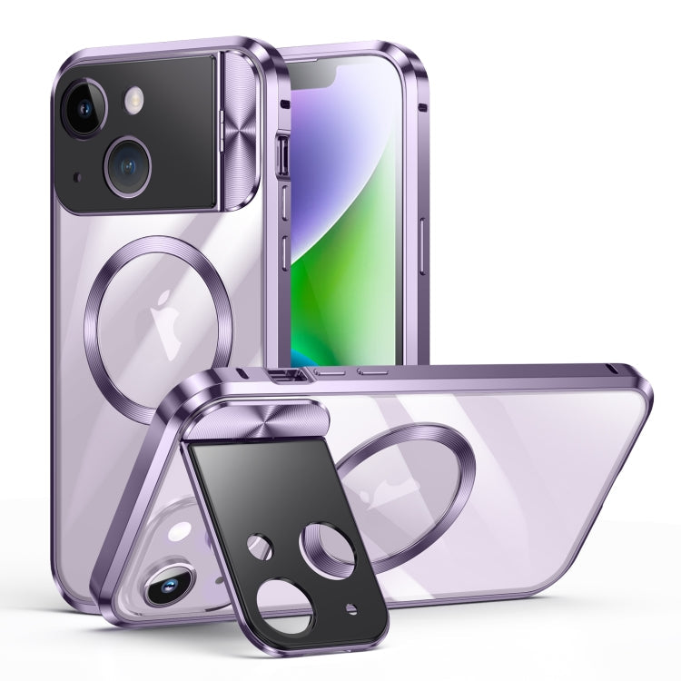 Large Window Holder MagSafe Magnetic Metal Phone Case, For iPhone 15 Pro Max, For iPhone 14, For iPhone 15 Pro, For iPhone 14 Pro, For iPhone 15