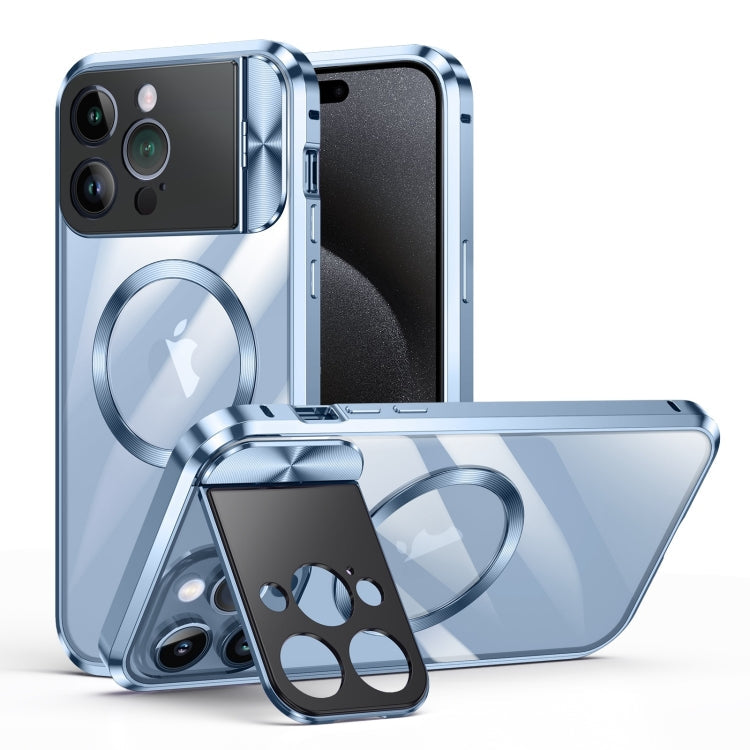 Large Window Holder MagSafe Magnetic Metal Phone Case, For iPhone 15 Pro Max, For iPhone 14, For iPhone 15 Pro, For iPhone 14 Pro, For iPhone 15