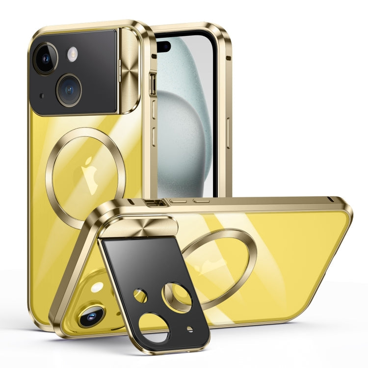 Large Window Holder MagSafe Magnetic Metal Phone Case, For iPhone 15 Pro Max, For iPhone 14, For iPhone 15 Pro, For iPhone 14 Pro, For iPhone 15