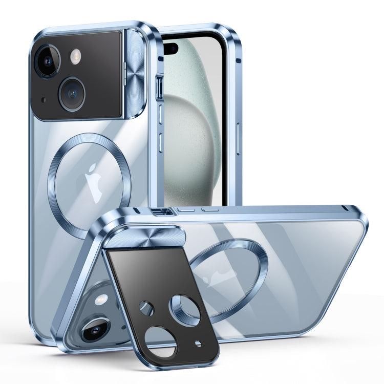 Large Window Holder MagSafe Magnetic Metal Phone Case, For iPhone 15 Pro Max, For iPhone 14, For iPhone 15 Pro, For iPhone 14 Pro, For iPhone 15