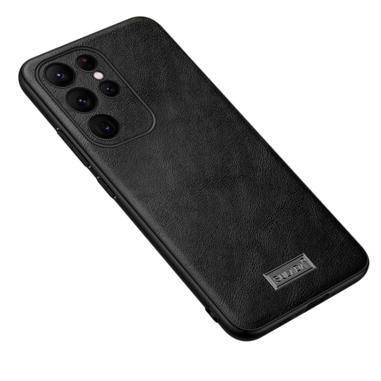 SULADA Shockproof TPU Hybrid Handmade Leather Phone Case, For Samsung Galaxy S25 5G, For Samsung Galaxy S25+ 5G, For Samsung Galaxy S25 Ultra 5G, For Samsung Galaxy S24 Ultra 5G