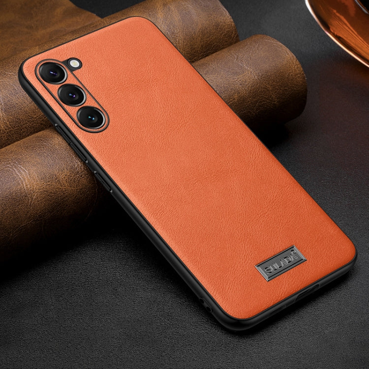 SULADA Shockproof TPU Hybrid Handmade Leather Phone Case, For Samsung Galaxy S25 5G, For Samsung Galaxy S25+ 5G, For Samsung Galaxy S25 Ultra 5G, For Samsung Galaxy S24 Ultra 5G