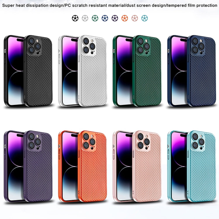 Honeycomb Radiating PC Phone Case, For iPhone 14 Pro Max, For iPhone 13 Pro Max, For iPhone 13 Pro