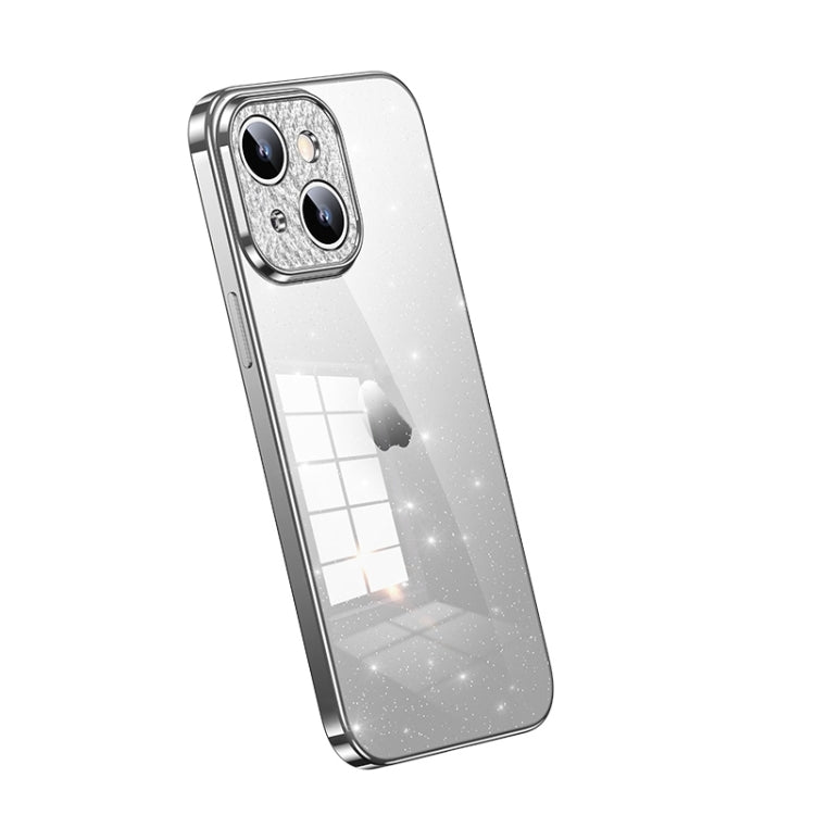 SULADA Electroplated Transparent Glittery TPU Phone Case, For iPhone 14 Pro Max, For iPhone 15, For iPhone 13 Pro Max, For iPhone 13 Pro, For iPhone 13, For iPhone 12