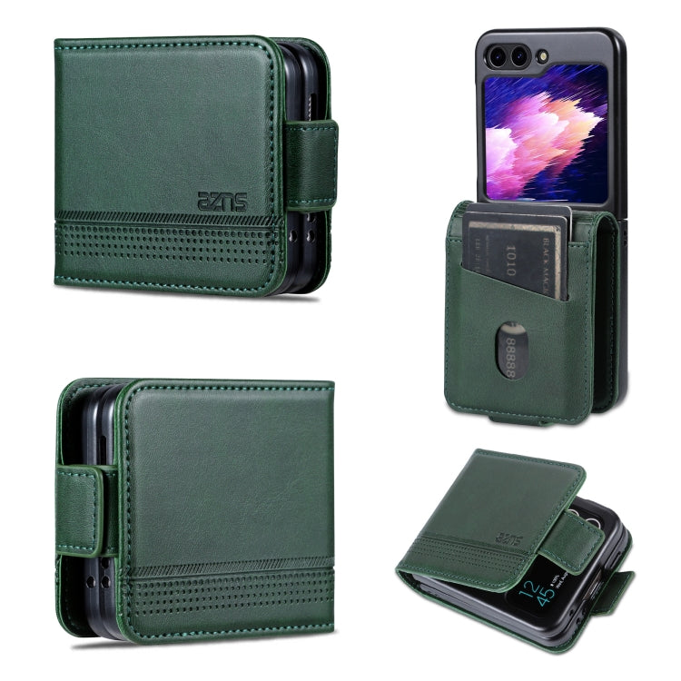 AZNS Magnetic Calf Texture Flip Leather Phone Case, For Samsung Galaxy Z Flip7 FE / Flip6, For Samsung Galaxy Z Fold7 5G, For Samsung Galaxy Z Flip7 5G, For Samsung Galaxy Z Fold6 5G