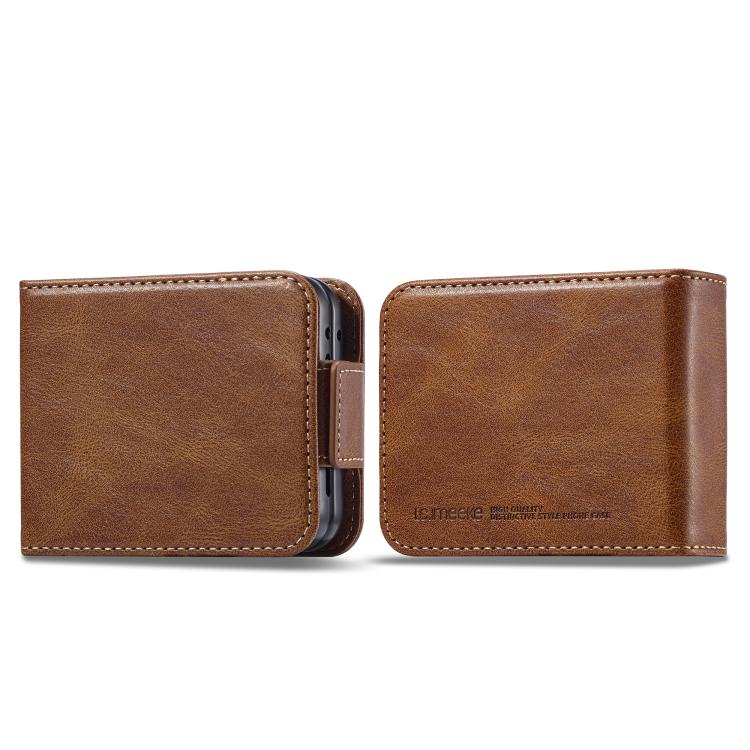 LC.IMEEKE RFID Anti-theft Leather Phone Case, For Galaxy Z Fold8 Ultra 5G, For Galaxy Z Flip8 5G, For Samsung Galaxy Z Flip6 / Flip7 FE, For Samsung Galaxy Z Fold7 5G, For Samsung Galaxy Z Flip7 5G, For Samsung Galaxy Z Fold6 5G