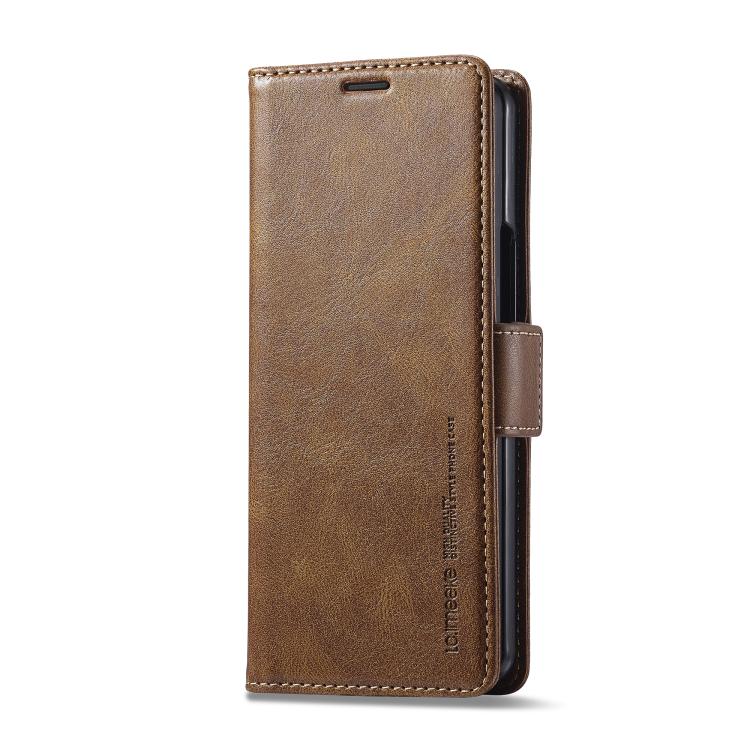 LC.IMEEKE RFID Anti-theft Leather Phone Case, For Galaxy Z Fold8 Ultra 5G, For Galaxy Z Flip8 5G, For Samsung Galaxy Z Flip6 / Flip7 FE, For Samsung Galaxy Z Fold7 5G, For Samsung Galaxy Z Flip7 5G, For Samsung Galaxy Z Fold6 5G