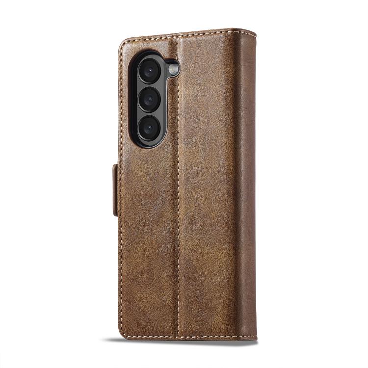 LC.IMEEKE RFID Anti-theft Leather Phone Case, For Galaxy Z Fold8 Ultra 5G, For Galaxy Z Flip8 5G, For Samsung Galaxy Z Flip6 / Flip7 FE, For Samsung Galaxy Z Fold7 5G, For Samsung Galaxy Z Flip7 5G, For Samsung Galaxy Z Fold6 5G