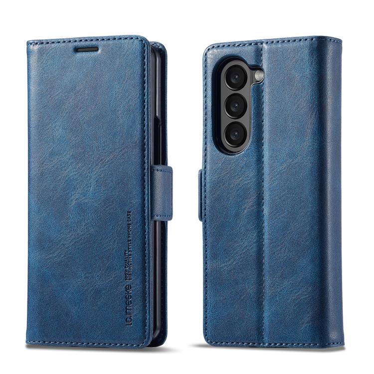 LC.IMEEKE RFID Anti-theft Leather Phone Case, For Galaxy Z Fold8 Ultra 5G, For Galaxy Z Flip8 5G, For Samsung Galaxy Z Flip6 / Flip7 FE, For Samsung Galaxy Z Fold7 5G, For Samsung Galaxy Z Flip7 5G, For Samsung Galaxy Z Fold6 5G