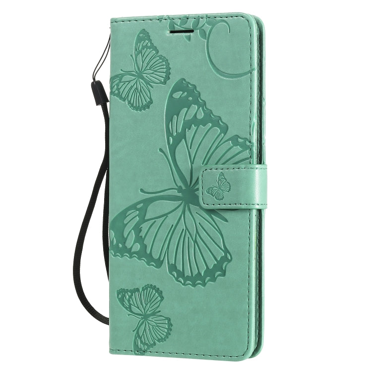 3D Butterflies Embossing Pattern Horizontal Flip Leather Case with Holder & Card Slot & Wallet, For LG V60, For Motorola Moto G Power, For Motorola Moto G8 Power Lite