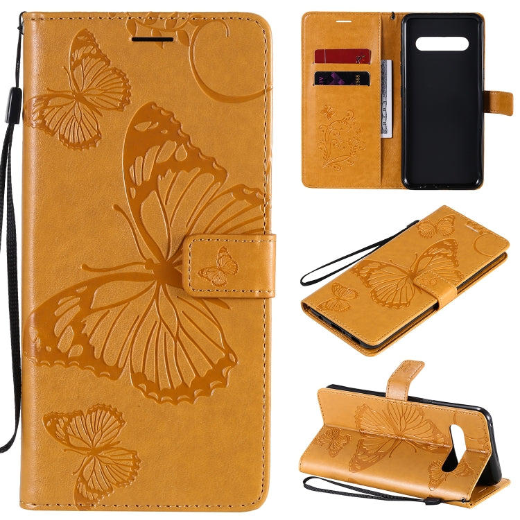 3D Butterflies Embossing Pattern Horizontal Flip Leather Case with Holder & Card Slot & Wallet, For LG V60, For Motorola Moto G Power, For Motorola Moto G8 Power Lite