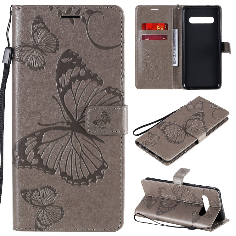3D Butterflies Embossing Pattern Horizontal Flip Leather Case with Holder & Card Slot & Wallet, For LG V60, For Motorola Moto G Power, For Motorola Moto G8 Power Lite